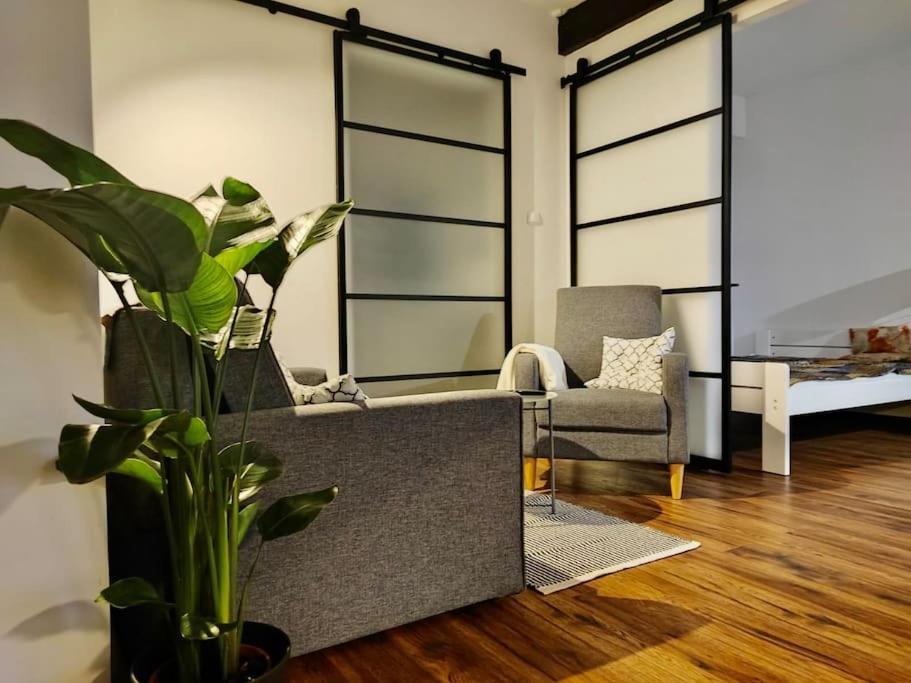 Ferienwohnung Loft W Starej Wozowni Krynica-Zdrój Exterior foto