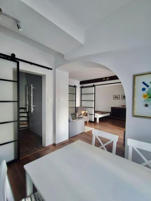 Ferienwohnung Loft W Starej Wozowni Krynica-Zdrój Exterior foto